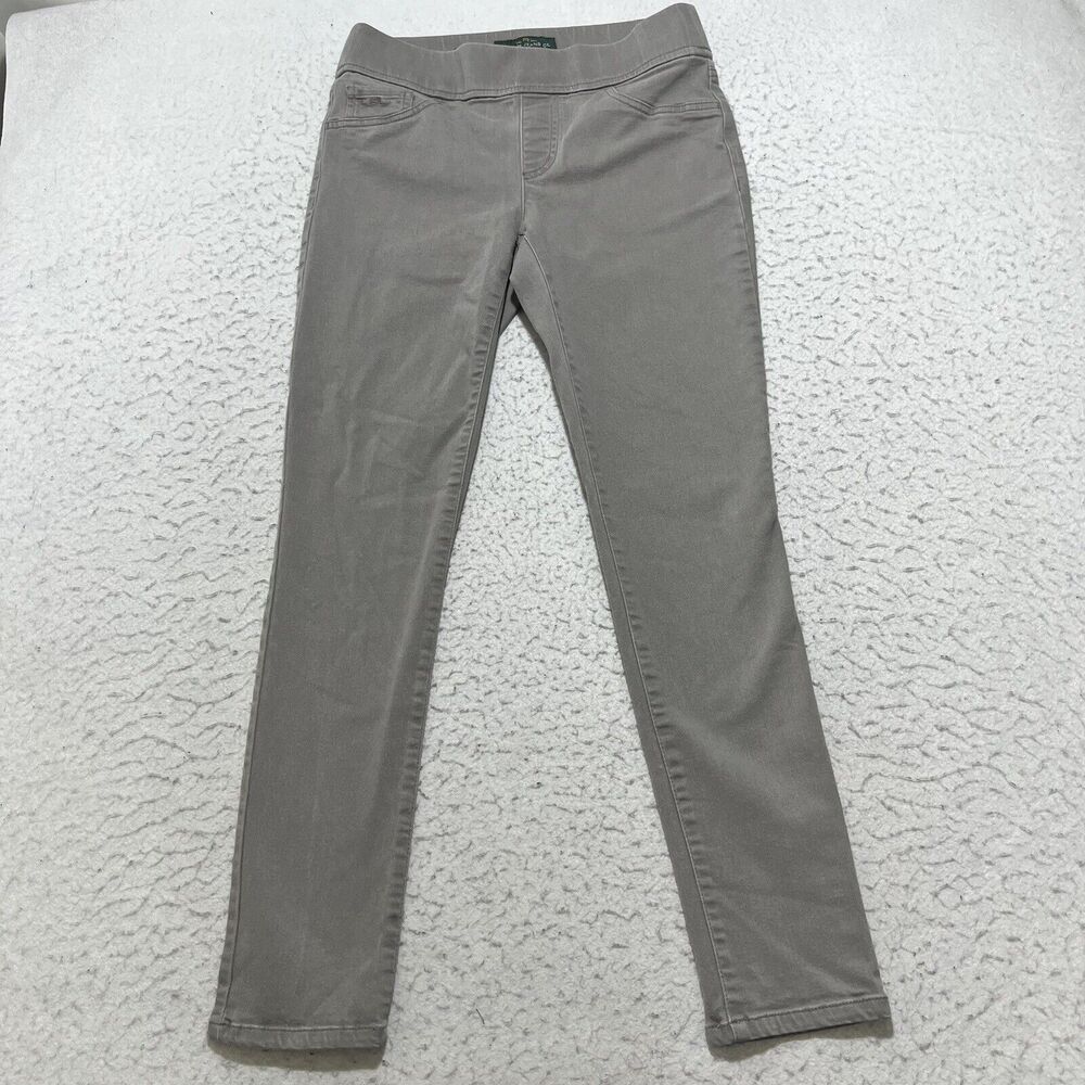 Lauren Ralph Lauren Women's 4 Jegging Gray Modern Legging Pull On Jeans - Picture 1 of 11